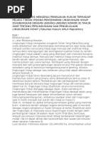 Download Analisis Yuridis Mengenai Penegakan Hukum Terhadap Pelaku Tindak Pidana Pencemaran Lingkungan Hidup Dihubungkan Dengan Undang by AkangPuji SN347961873 doc pdf