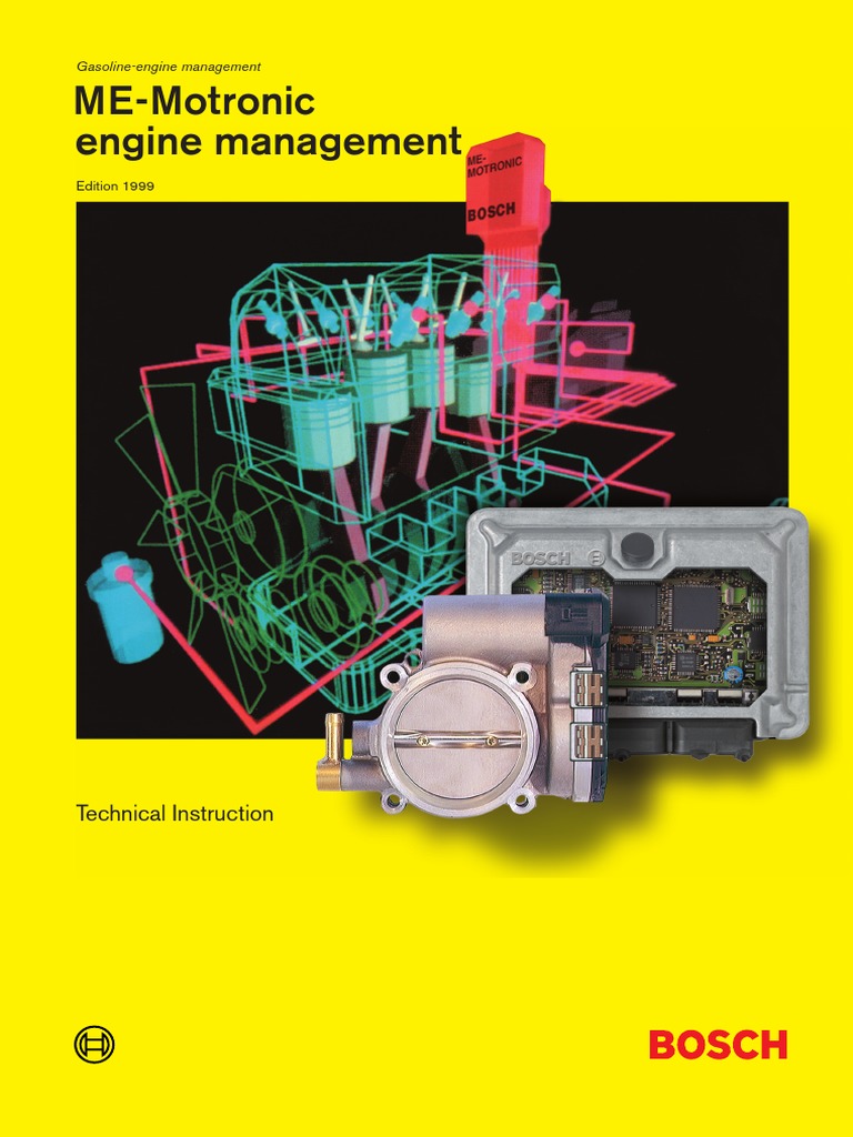 ME Motronic Engine Management Bosh | Internal Combustion Engine ...
