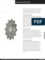 Engineering Class Sprockets Selection