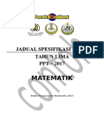 Jsu Matematik Ppt t5 2017