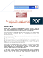 RIESGO DE TOXICIDAD DE LAS SUSTANCIAS - PARAMETROS UTILES.doc