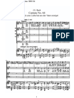 BWV64 - Sehet, welch eine Liebe hat uns der Vater erzeiget