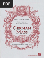 Schubert - German Mass