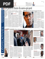 Le Soir, Emmanuel Macron, «le prozac de la France» (10.05.2017)