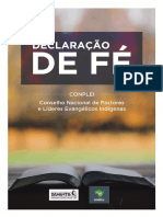 Declaração de Fé Da Igreja Indígena