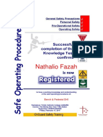 Nathalio Fazah: Bench & Pedestal Drill