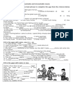 Revision Countable Uncountable