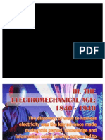 Electromechanical Age of Computers