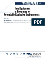 Understanding Equipment Certification Programs for Potientaially Eplisive Enviroment 