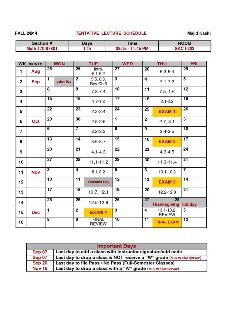 170 Calendar F14 PDF Observances Holidays