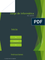 Juego de Informática