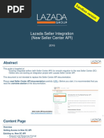 (MY) Lazada New Seller API Integration