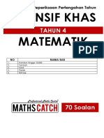 Peperiksaan Pertengahan Tahun 2017 - Matematik Tahun 4 PDF