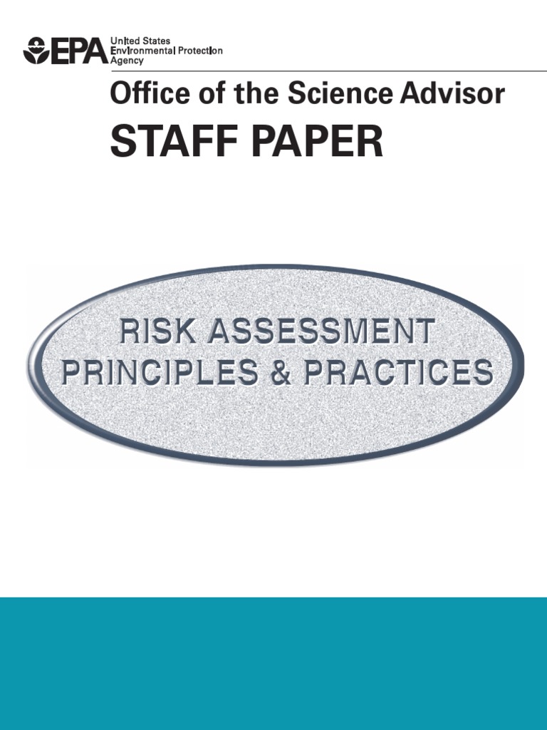 Risk Assessment Principles And Practices Pdf Pdf Risk Assessment Risk