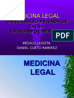 Medicina Legal 1ra Clase Upt