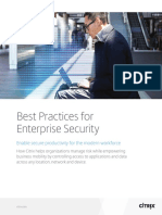 Best Practices For Enterprise Security