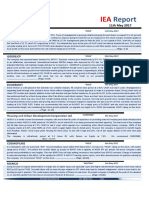 IEA Report 11th May 2017