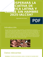 ¿Prosperará La Iniciativa de América Latina y Caribe Sin Hambre 2025-Ialcsh