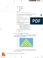13.2.3 El Triángulo de Pascal: Análisis Combinatorio, Teorema Del Binomio y Elementos de Probabilidades