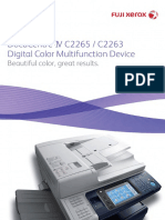 DocuCentre IV C2263C2265 Brochure