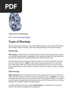 Bearings Types