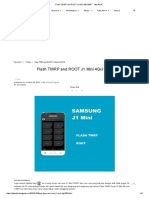 Flash TWRP and Root j1 Mini 4g - j105f - Tata Adi N
