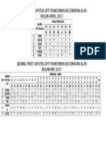 Jadwal Piket Apotek