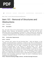 Item 101 - Removal of Structures and Obstructions - DPWH Accredited Contractors Materials Engineer