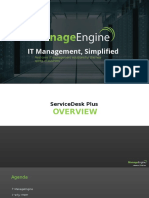 Servicedesk Plus Overview