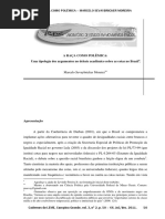 Debate de Cotas Raciais No Brasil