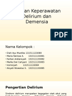 Askep Delirium Dan Demensia