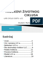 Troškovi Životnog Ciklusa