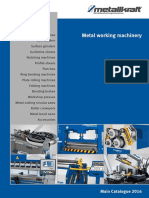 Metallkraft Metal Working Machinery - Main Catalogue 2016