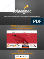 Pasos para Comprar El Ipad en GOLDENMAC