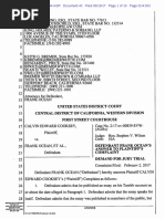 Frank Ocean's Answer to Calvin Cooksey Complaint