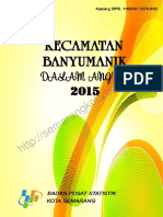 Kecamatan Banyumanik Dalam Angka 2015