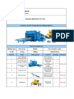Henan Yuxinsenda Heavy Industry Machinery Co.,Ltd: Quotation of QTY4-26 Hydraulic Brick Making Machine