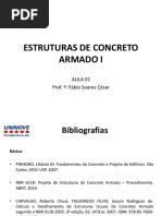 Concreto Armado I - Aula 01
