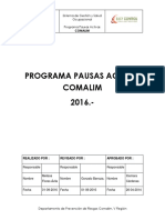 Programa Pausas Activas