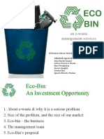 E-Waste Recycling Business Plan