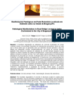 Manifestações Patológicas em Ponte Rodoviária Localizada em Ambiente Salino Na Cidade de Braganç