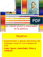 Colores Puros y Mezclados 