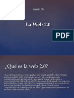 Sesión 05 La Web 2.0