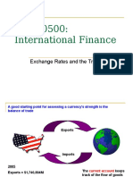 Exchange Rates and the Balance of Payments