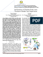 Deliberation and Exertion of Wireless Body Area Networks for Exclusive Health Care Supervision, Kumar Keshamoni 