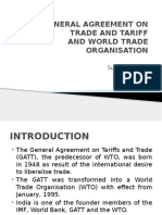 GATT and WTO Trade Rules