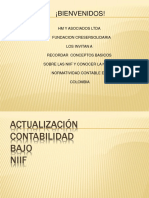 actualizacion  NIIF