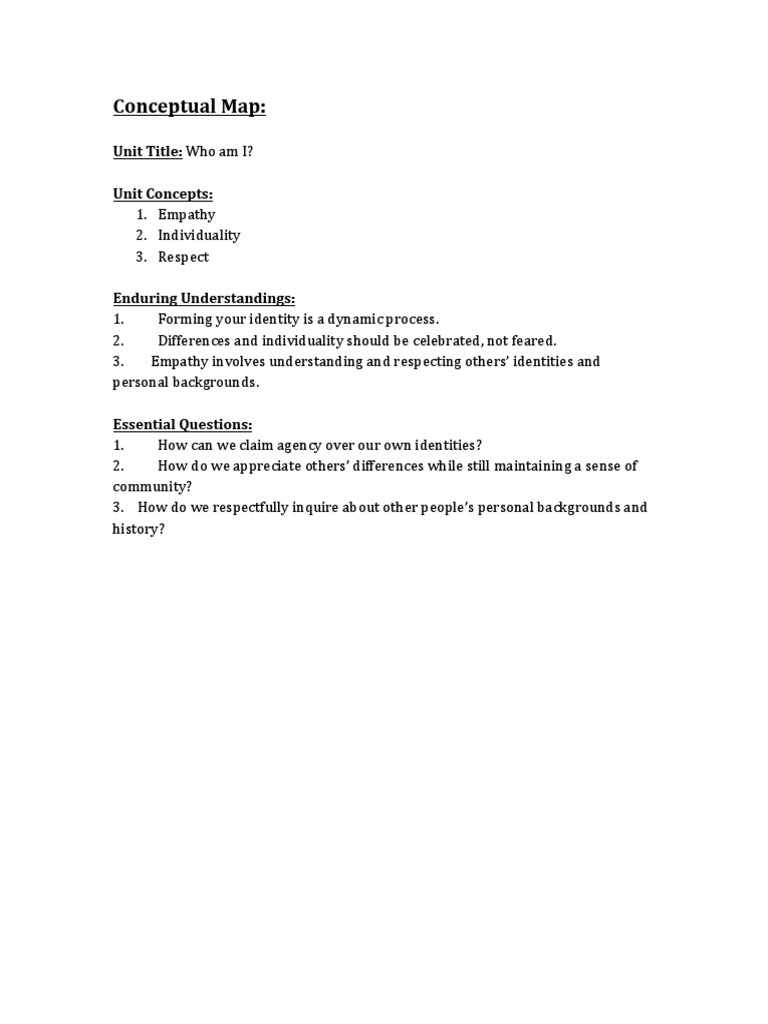 Conceptual Map | PDF | Career & Growth | Self-Improvement