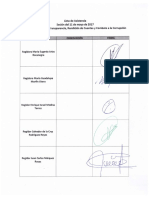 Lista de Asistencia Transparencia - 11 Mayo 2017