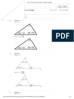 Quiz - Interior Exterior Angles of Triangles Schoology